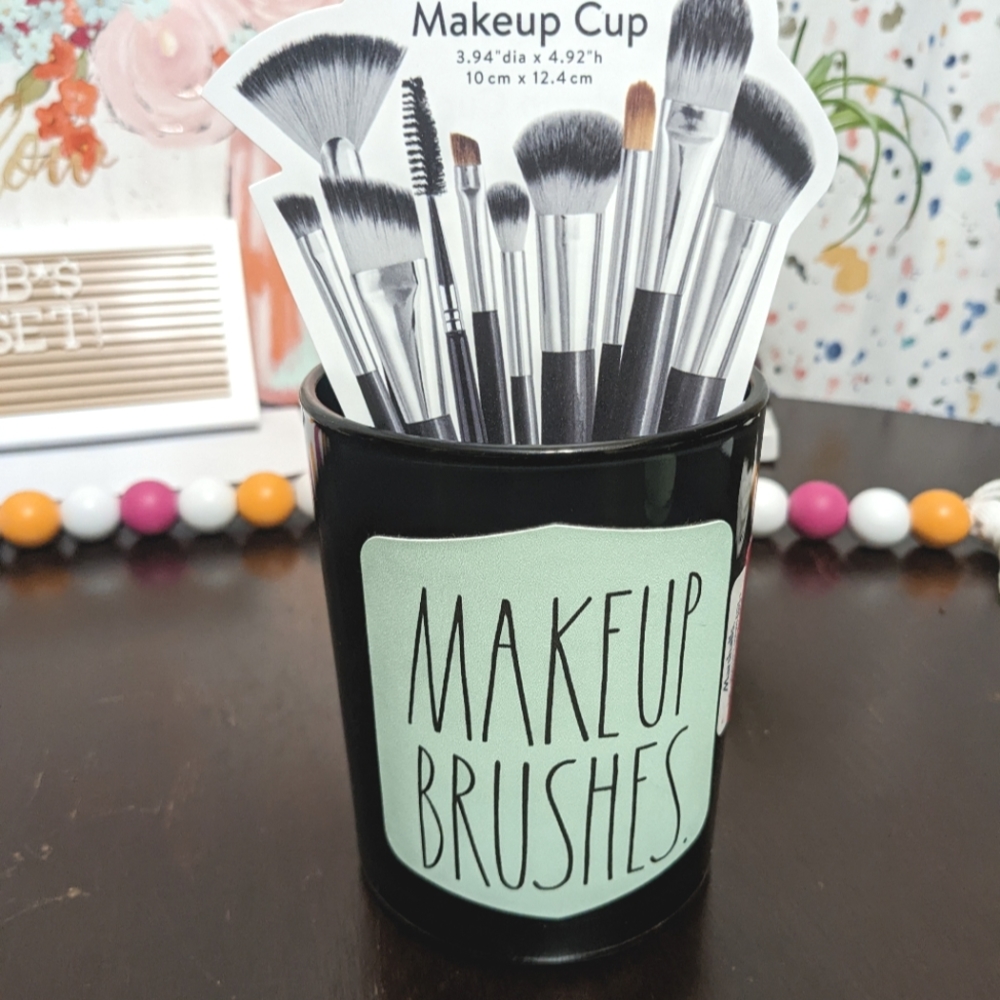 🆕 Rae Dunn Makeup Brushes Cup